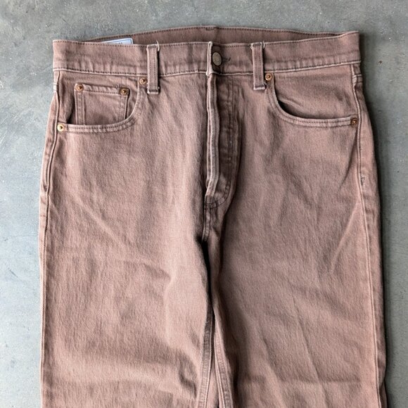 Gap Cheeky Straight High Rise Jean in Buffalo Brown size 29/8R - Picture 3 of 8